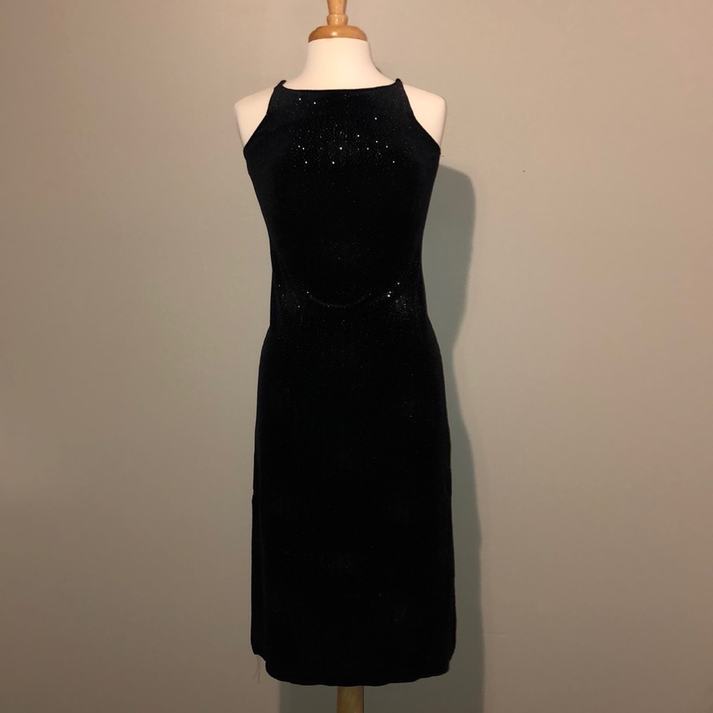 Super cute black dress with sparkles